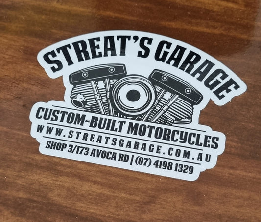STREAT'S GARAGE STICKER